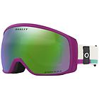 Oakley flight tracker m maschera sci violet/green