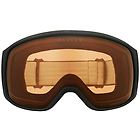 Oakley flight tracker m lente prizm snow persimmon, fascia matte black