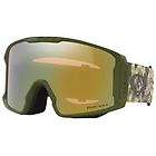 Oakley line miner l lente prizm sage gold iridium, fascia verde militare