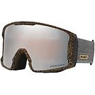 Oakley line miner l lente prizm snow black iridium, fascia nero melange