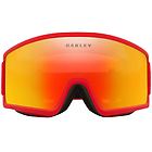 Oakley Target Line L Lente Fire Iridium, Fascia Redline