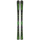 Head supershape e-magnum + protector pr 13 gw sci alpino black/green 163 cm