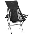 Kaikkialla folding chair comfort sedia da campeggio black/grey