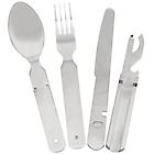 Meru polished stainless steel bundeswehr cutlery set steel