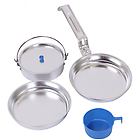 Meru alu cooking set 5 set stoviglie aluminium