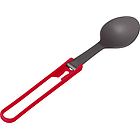 Msr folding spoon posata campeggio red