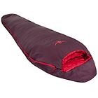 Kaikkialla lentua 6 sacco a pelo sintetico dark red l (220 x 75 x 47 cm) zip left