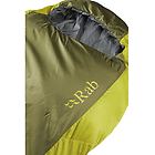 Rab solar eco 0 sacco a pelo sintetico yellow/green