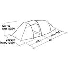 Easy Camp magnetar 400 tenda da trekking green