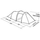 Robens voyager versa 3 tenda tunnel green 3