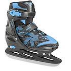 Roces jokey ice 3.0 pattini da ghiaccio bambino black/blue 26/29