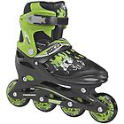 Roces compy 6.0 pattini in linea bambino black/green 26/29