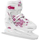 Roces jokey ice 3.0 pattini da ghiaccio bambina white/pink 30/33