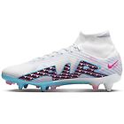 Nike zoom mercurial superfly 9 elite sg-pro scarpe da calcio per terreni morbidi uomo white/blue 10 us