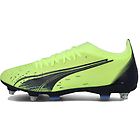 Puma ultra match mxsg scarpe da calcio terreni morbidi light green/blue 7 uk