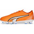 Puma ultra play fg/ag jr scarpe da calcio per terreni compatti/duri bambino orange 1 uk