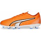 Puma ultra play fg/ag jr scarpe da calcio per terreni compatti/duri bambino orange 5 uk