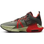 Nike lebron witness 7 scarpe da basket uomo brown/black/red 9 us