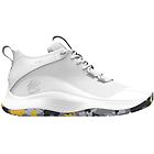 Underarmour under armour 3z5 scarpe da basket unisex white 8,5 man / 10 wms us