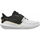 Underarmour under armour flow futr x scarpe da basket unisex black/white/yellow 8,5 man / 10 wms us