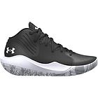 Underarmour under armour gs jet scarpe da basket bambino black/white 3,5 us