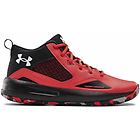 Underarmour under armour lockdown 5 scarpe da basket unisex red/black 9 man / 10,5 wms us