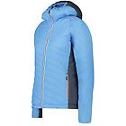 Cmp jacket fix hood giacca trekking donna blue i48 d42