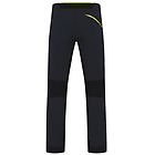 Meru temuka pnt man pantaloni trekking uomo black/yellow xl