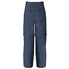 Vaude detective antimos pantaloni zip-off bambino blue 146