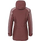 Vaude skomer parka ii giacca trekking donna dark red i40 d36