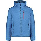 Cmp m fix hood giacca trekking uomo light blue/red 50