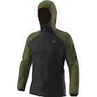 Dynafit transalper dst giacca trekking uomo black/dark green/red s