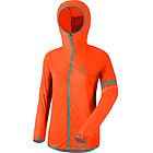 Dynafit vertical wind giacca trail running con cappuccio donna orange/green i46 d40