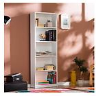 Relax E Design mobile libreria 5 ripiani bianca 58x23xh.170