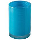 Cipa cipã¬ bicchiere porta spazzolini in resina poliacrilica trasparente billy blue
