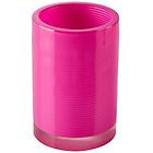 Cipa cipã¬ bicchiere porta spazzolini in resina poliacrilica trasparente rosa serie billy di