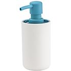 Cipa cipã¬ dispenser da appoggio in resina soft touch bicolore bianco e blu serie true colors 