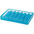 Cipa cipã¬ set accessori 4 pezzi dispenser bicchiere porta sapone e scopino serie billy blue d