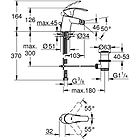 Grohe eurosmart miscelatore bidet con piletta di scarico inclusa 33265002