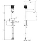 Jacuzzi rubinetto miscelatore per lavabo illumina di rubinetteria per piletta click clack