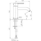 Jacuzzi set miscelatori lavabo e bidet sunset