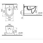 Vitra sanitari mia round sospesi rimless