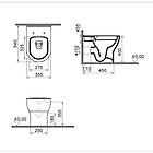 Vitra wc rimless mia round a terra design tondo sanitari