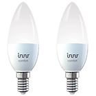 Innr Lighting lampadina led smart candle e14 comfort 470lm 5,8w zigbee 2 pezzi