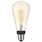 Philips lampadina led hue white edison lampadina con filamento led forma: st72 e27 929002459201