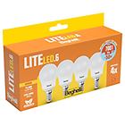 Beghelli lampadina led sfera liteled.6 sfera lampadina led forma: g45 e14 7 w 58047