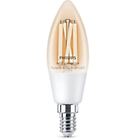 Philips lampadina led filament chiaro c35 e14. tipo: lampadina intelligente