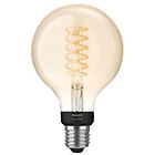 Philips lampadina led hue white filament g93, lampadina led smart, bluetooth,attacco e27