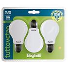 Beghelli lampadina led tuttovetro goccia lampadina led forma: a60/65 e27 8 w 56381bl