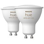 Philips lampadina led hue white and color ambiance lampadina a spot a led gu10 929001953112